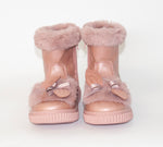AC Girl's Light Pink Ankle Boots | 925/21-LP