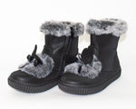 AC Girls' Black Ankle Boots | 925/21-BL