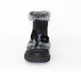 AC Girls' Black Ankle Boots | 925/21-BL
