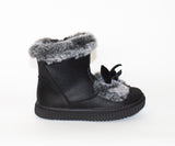 AC Girls' Black Ankle Boots | 925/21-BL