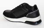 AC Women's Black and White Sneakers | 723/21A