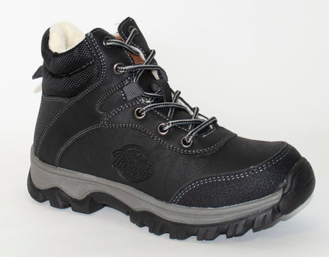 AC Big Boys' Black Ankle Boots | 881/21-BL