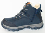 AC Big Boys' Navy Blue Ankle Boots | 881/21-DB
