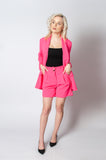 Pink Blazer and Shorts Set | 43B164-P