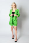 Juicy Green Blazer and Shorts Set | 43B164-NGR