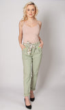 COKI Summer Pants with Decorative Chain Belt | CO-02