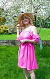 Italian-style Dress with Chain Straps | 44K2327