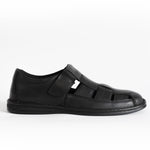 AC Black Men's Sandals | 362/21-BL