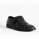 AC Black Men's Sandals | 362/21-BL