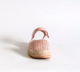 AC Girls' Light Pink Espadrilles Sandals | 494/21-LP