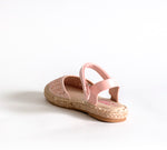 AC Girls' Light Pink Espadrilles Sandals | 494/21-LP