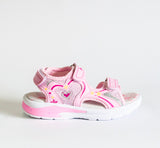 AC Girls' Pink Open-toe Sandals | 482/21-P