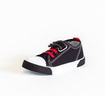 AC Boy's Black Sneakers | 595/21-BL