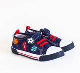 AC Boy's Dark Blue Sneakers | 595/21-DB