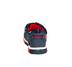 AC Boys' Dark Blue-Red Closed-toe Sandals | 399/21-DB