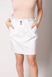 Italian Style Skirt with Buttons | HAL-33
