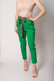 Italian Pants with Panther Tie Belt | HAL-22