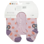 Light Pink Mouse Print NON-SKID Tights | RA-25-LP-2