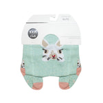 Mint Bunny Print NON-SKID Tights | RA-25-MI-2
