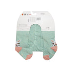 Mint Bunny Print NON-SKID Tights | RA-25-MI-2