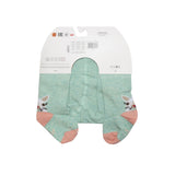 Mint Bunny Print NON-SKID Tights | RA-25-MI-2