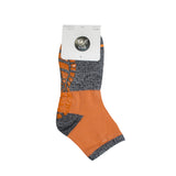 Dark Gray and Orange Socks with ABS | SK-53-DG-3