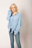 100% Cotton Tied Gauze Shirt with Buttons | HAL-26