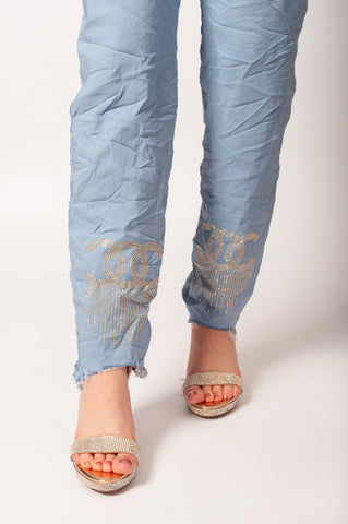 Italian-style Blue Jeans Pants - Gnieciuchy | 186D1278-BJ-06M