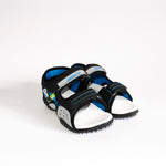 AC Boys' Black Open-toe Sport Sandals | 449/21-BL