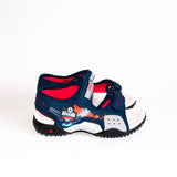 AC Boys' Dark Blue-Red Open-toe Sport Sandals | 449/21-DB
