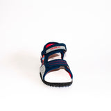 AC Boys' Dark Blue-Red Open-toe Sport Sandals | 449/21-DB