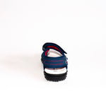 AC Boys' Dark Blue-Red Open-toe Sport Sandals | 449/21-DB