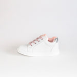 AC Girls' White Sneakers | 158/21-W