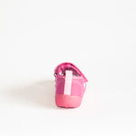 AC Pink School Slippers with Flowers Print | 626/21-P