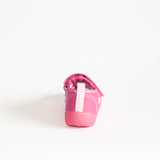 AC Pink School Slippers with Flowers Print | 626/21-P