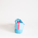 AC Blue School Slippers with Flowers Print | 626/21-B