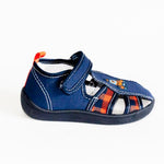 AC School Slippers with Rocket Print | 609/21-DB