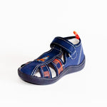 AC School Slippers with Rocket Print | 609/21-DB