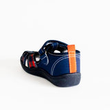 AC School Slippers with Rocket Print | 609/21-DB