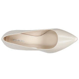 Wojas Beige Leather High Heels | 3501354