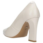 Wojas Beige Leather High Heels | 3501354