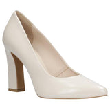 Wojas Beige Leather High Heels | 3501354