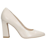 Wojas Beige Leather High Heels | 3501354