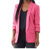 Italian Style Pink Blazer | HAL-228