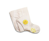Gatta Cottoline White Baby Girl Tights 0-6 months | W-01-wh 0-6 m
