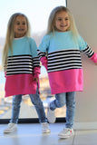 Girl's Multicolor Sweatshirt  | Q-010