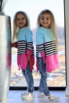 Girl's Multicolor Sweatshirt  | Q-010