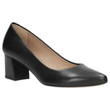 Wojas Black Leather High Heels | 929651