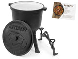 15 Liters Enameled Cast Iron Pot - Kociołek Emaliowany | MH-15LEm