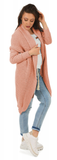 Long Knitted Long-sleeve Cardigan | HAL-76